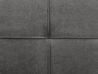 Sofa Bed HASLE Fabric Dark Grey 3 Seater