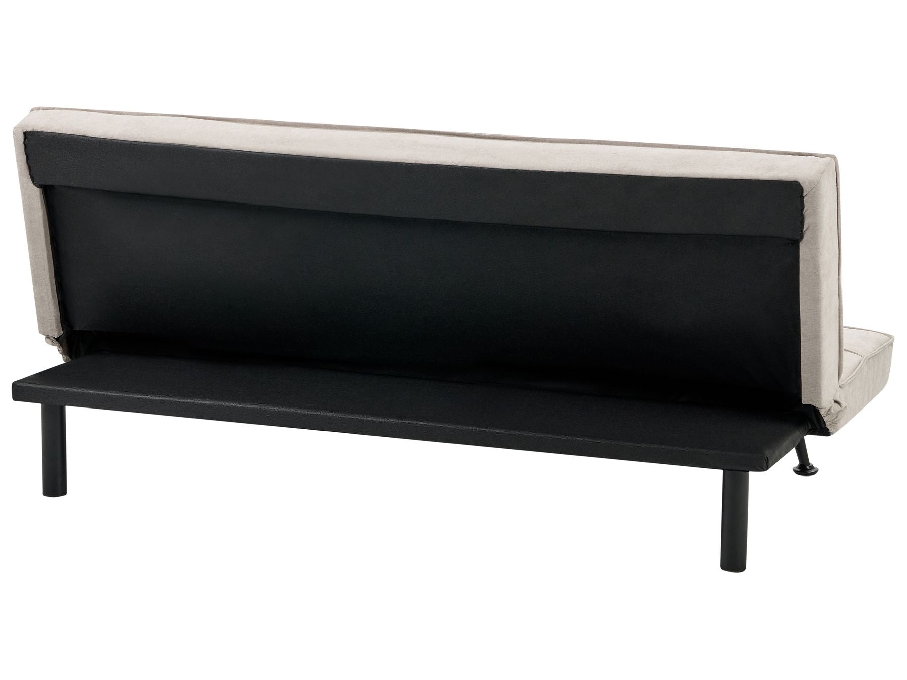 Sofa Bed HASLE Fabric Beige 3 Seater