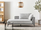 Corner Sofa MYKEN Fabric Light Grey 3 Seater Right Hand