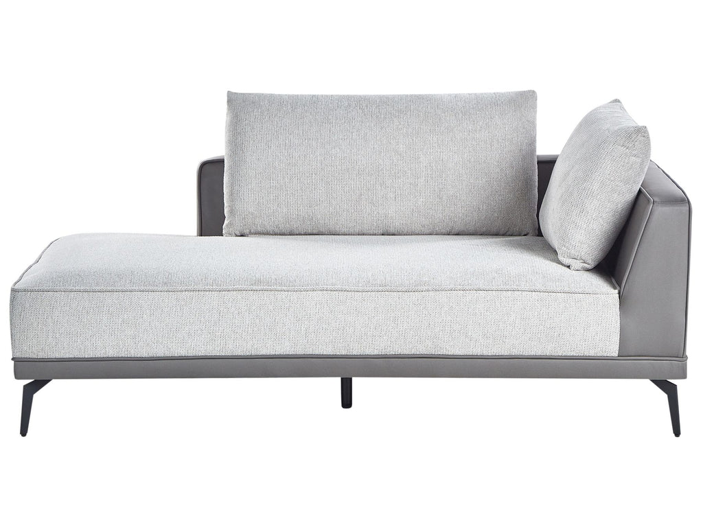 Corner Sofa MYKEN Fabric Light Grey 3 Seater Right Hand