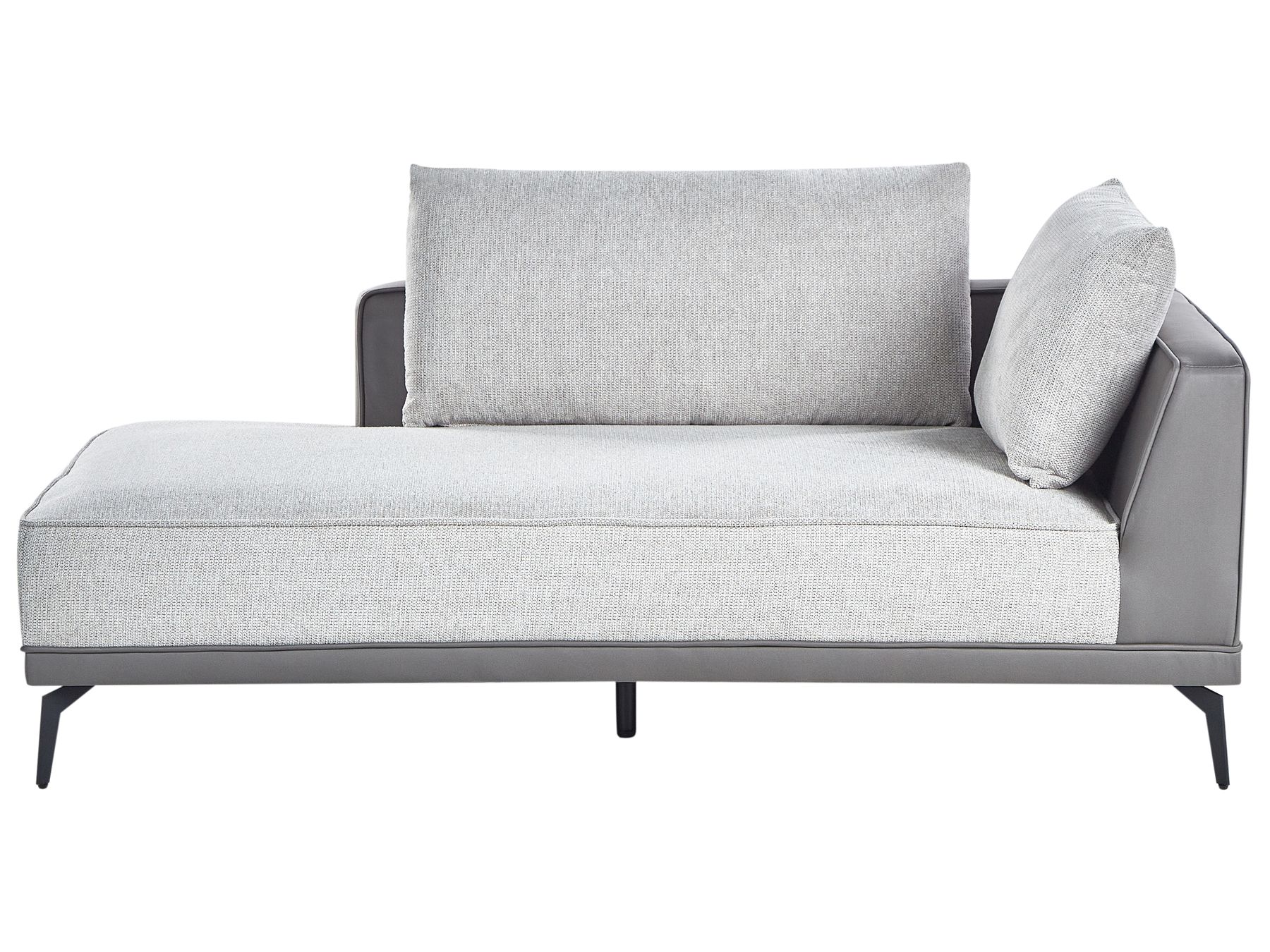 Corner Sofa MYKEN Fabric Light Grey 3 Seater Right Hand