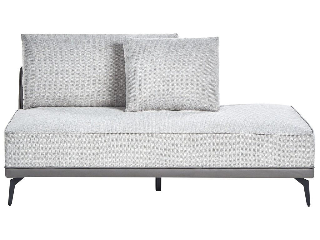 Corner Sofa MYKEN Fabric Light Grey 3 Seater Right Hand