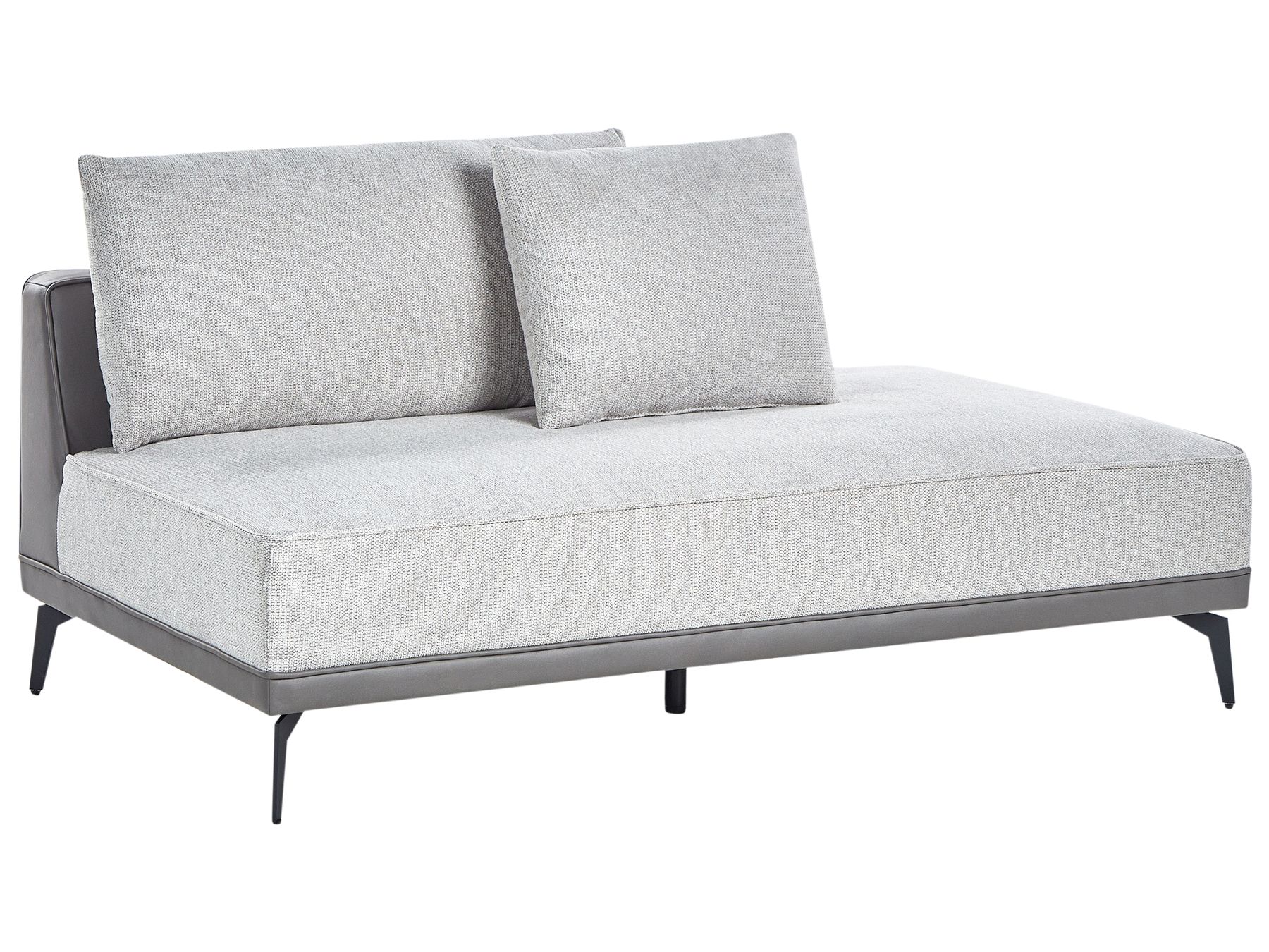 Corner Sofa MYKEN Fabric Light Grey 3 Seater Right Hand