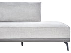 Corner Sofa MYKEN Fabric Light Grey 3 Seater Right Hand
