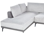 Corner Sofa MYKEN Fabric Light Grey 3 Seater Right Hand