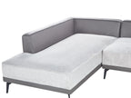 Corner Sofa MYKEN Fabric Light Grey 3 Seater Right Hand