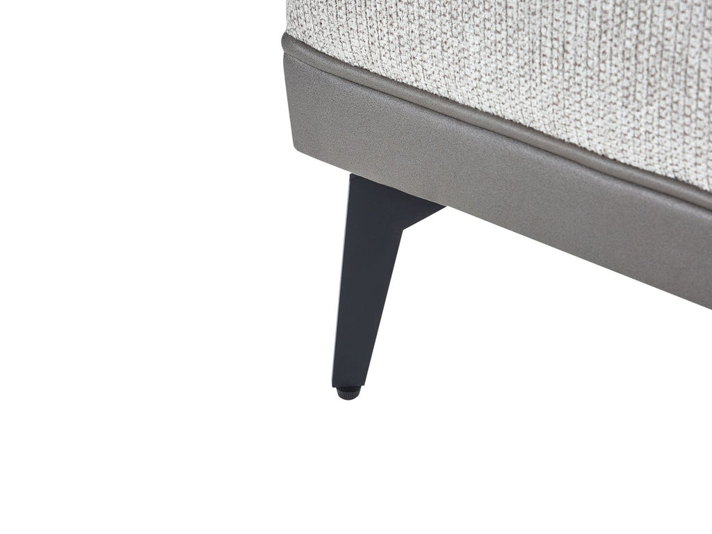 Corner Sofa MYKEN Fabric Light Grey 3 Seater Right Hand