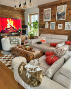 2 Seater Fabric Sofa Beige VEGAMO