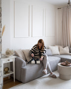 Corner Sofa SVANSELE Fabric Taupe 3 Seater Left Hand