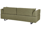 Sofa with Side Tables Green SOKNA