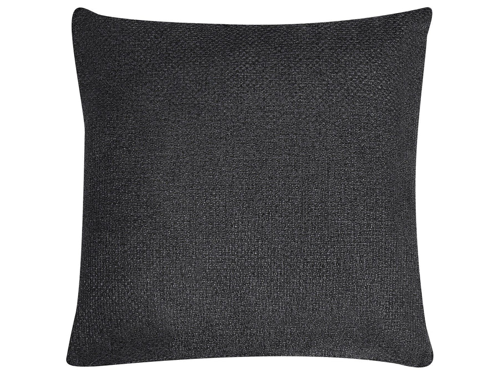 Sofa with Side Tables Black SOKNA