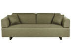 Sofa with Side Tables Green SOKNA