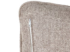 Sofa Bed HEMING Fabric Light Brown 3 Seater