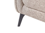 Sofa Bed HEMING Fabric Light Brown 3 Seater