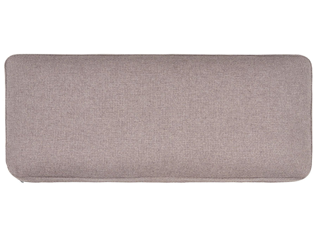 3 Seater Fabric Sofa Taupe SKAVEN