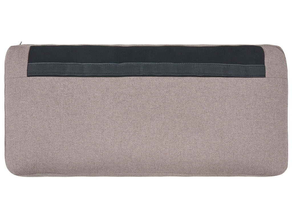 3 Seater Fabric Sofa Taupe SKAVEN