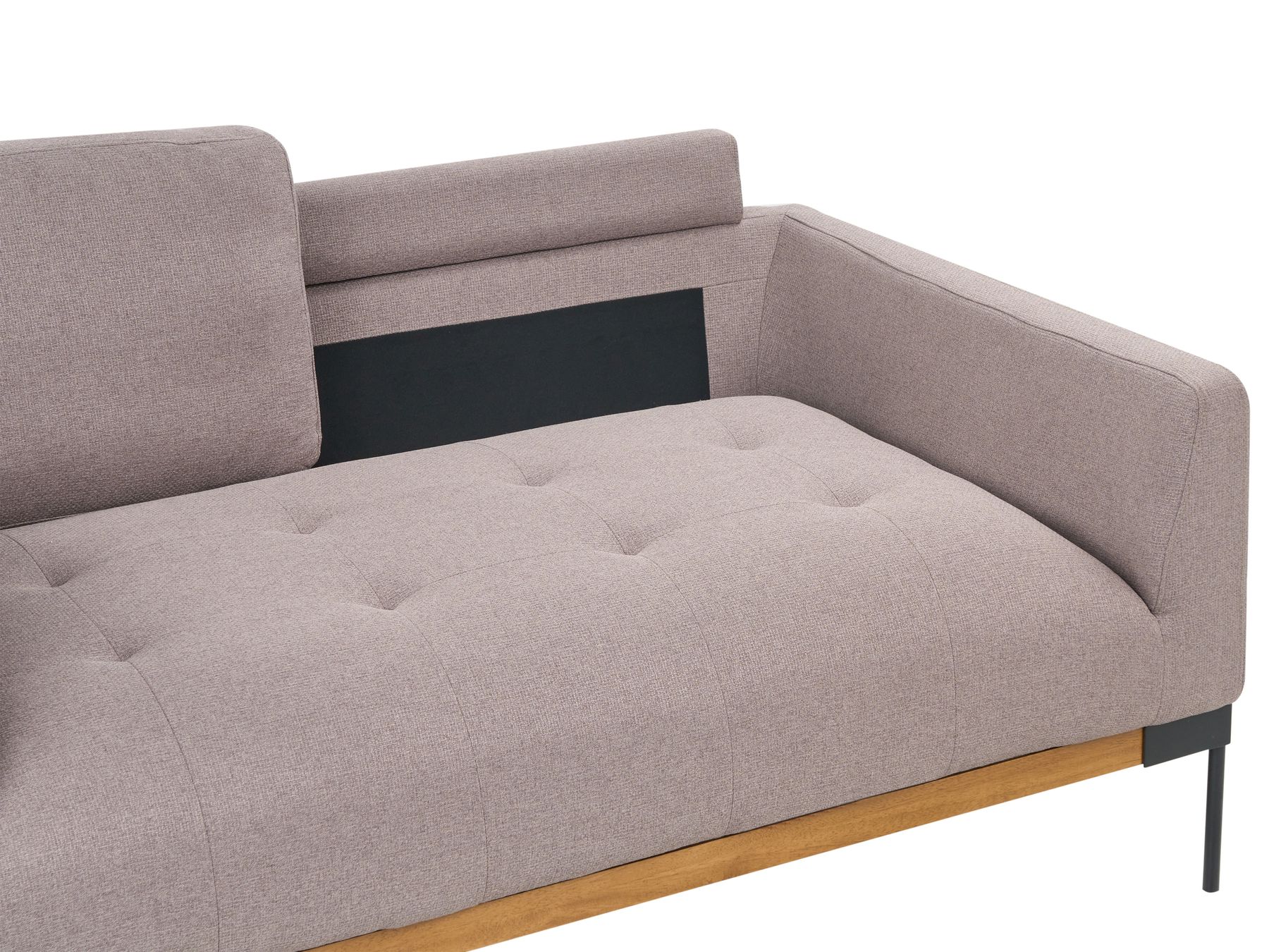 Sofa SKAVEN Fabric Taupe 2 Seater