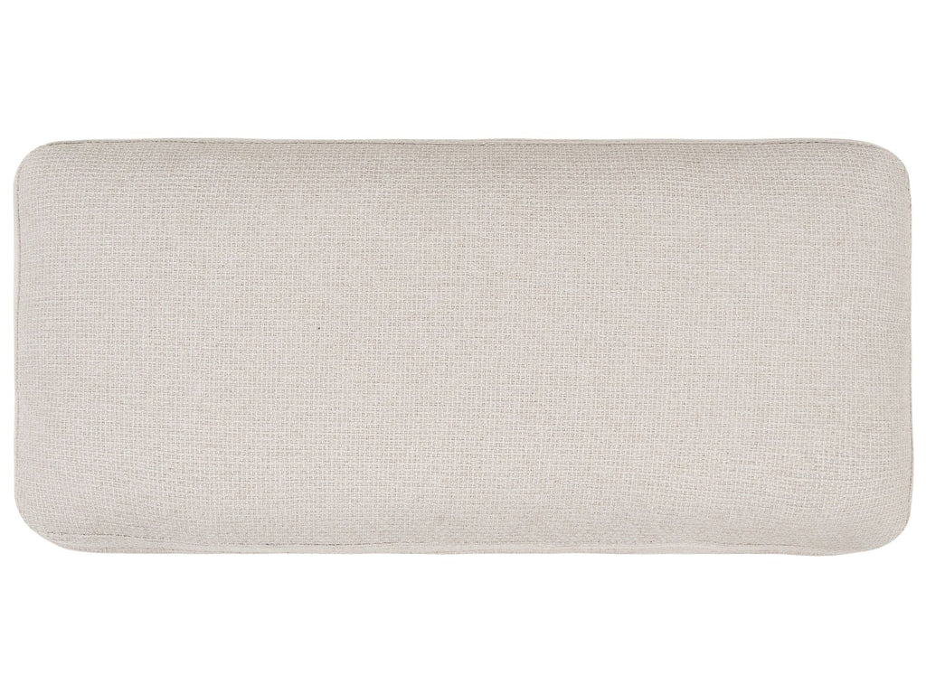 3 Seater Fabric Sofa Light Beige SKAVEN