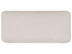 3 Seater Fabric Sofa Light Beige SKAVEN
