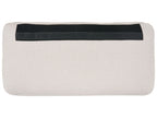 3 Seater Fabric Sofa Light Beige SKAVEN