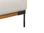 3 Seater Fabric Sofa Light Beige SKAVEN