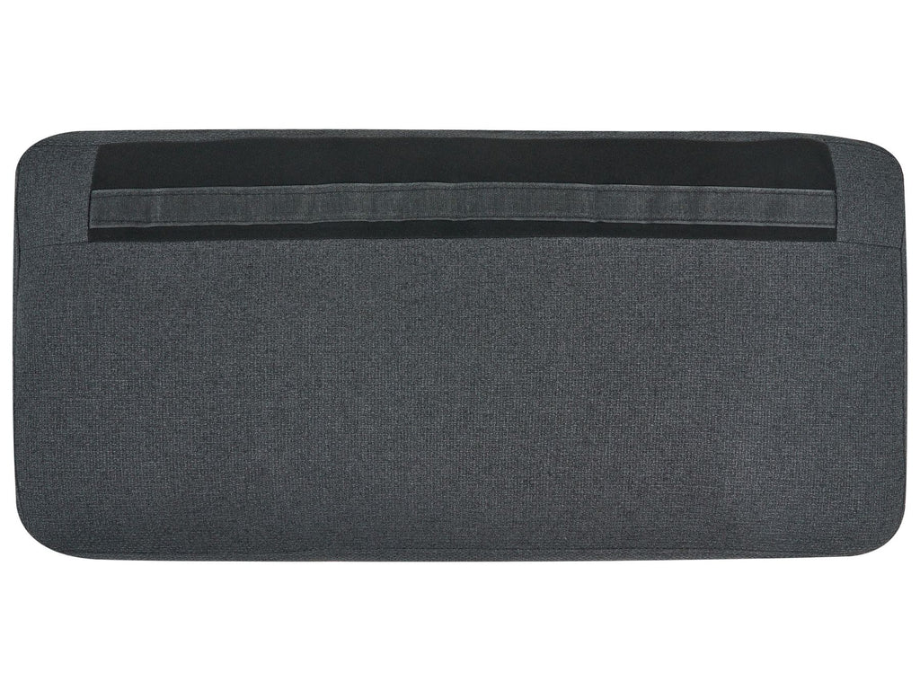 3 Seater Fabric Sofa Black SKAVEN