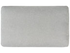 Corner Sofa Bed HRISEY Faux Linen Light Grey with Storage 3 Seater Right Hand