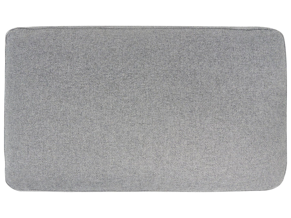 Corner Sofa Bed HRISEY Faux Linen Grey with Storage 3 Seater Right Hand