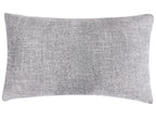 4 Seater Fabric Sofa Grey and Black TORPO