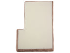 Corner Sofa LOFOTEN Corduroy Light Brown 4 Seater Left Hand