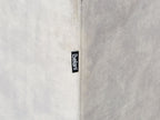 Left Hand Velvet Corner Sofa Light Beige KIRUNA
