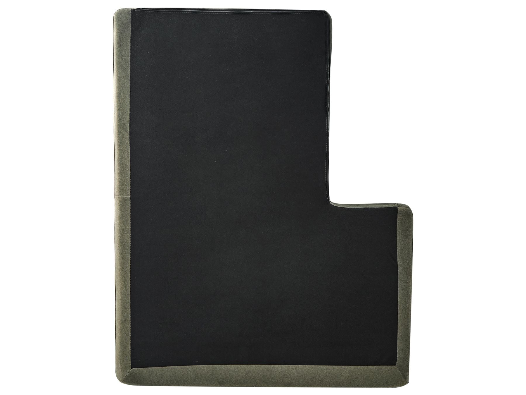 Left Hand Fabric Corner Sofa Dark Green KIRUNA