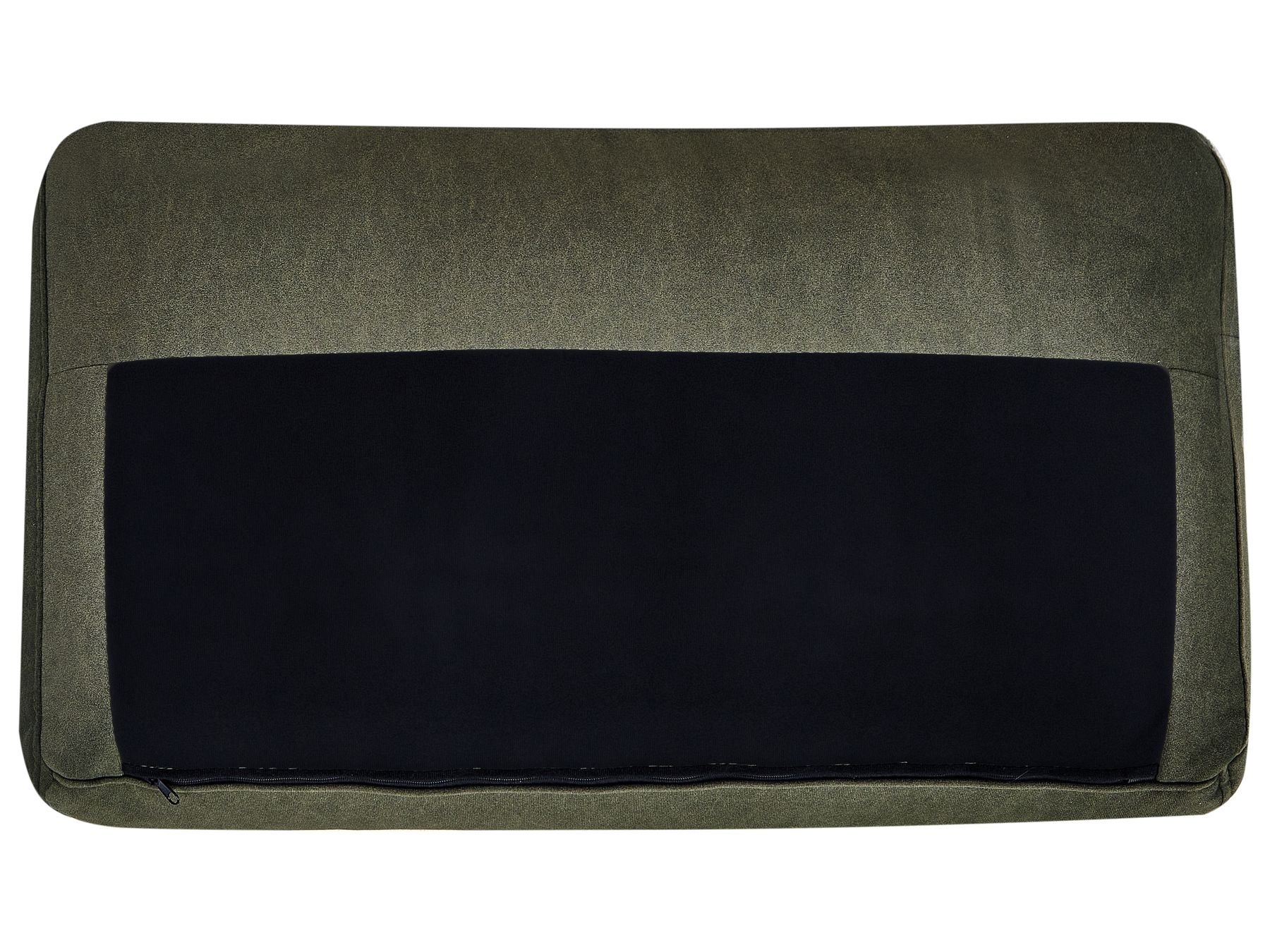 Left Hand Fabric Corner Sofa Dark Green KIRUNA