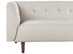 3 Seater Fabric Sofa Light Beige BYSKE