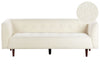 3 Seater Boucle Sofa Off-White