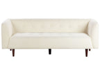3 Seater Boucle Sofa Off-White BYSKE