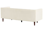 3 Seater Boucle Sofa Off-White BYSKE