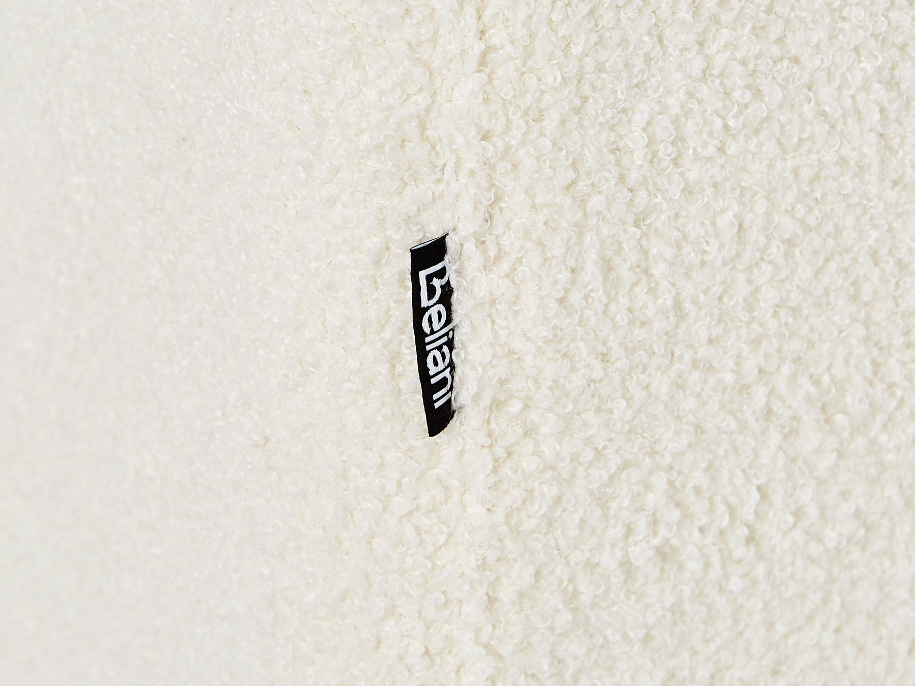 3 Seater Boucle Sofa Off-White BYSKE