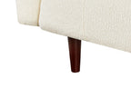 3 Seater Boucle Sofa Off-White BYSKE