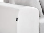 Sofa TORPO Fabric Light Beige 4 Seater