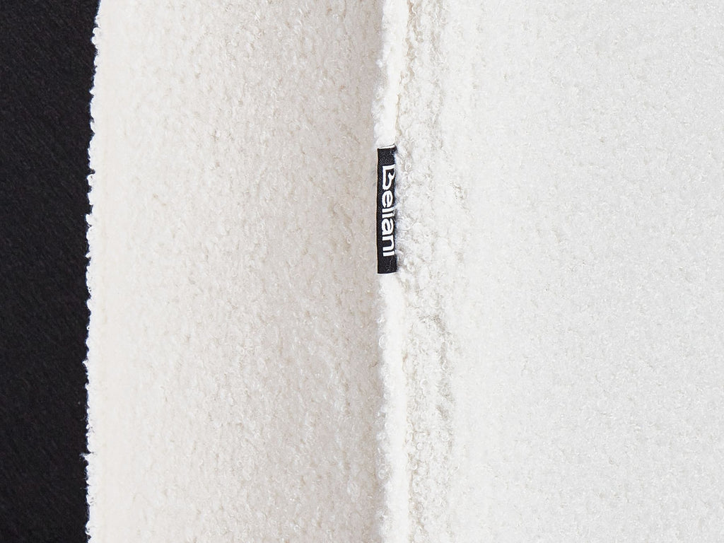 Corner Sofa Bed VADSO Boucle Off-White 4 Seater Right Hand