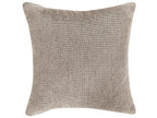 Corner Sofa HOLT Fabric Taupe with Ottoman 3 Seater Left Hand