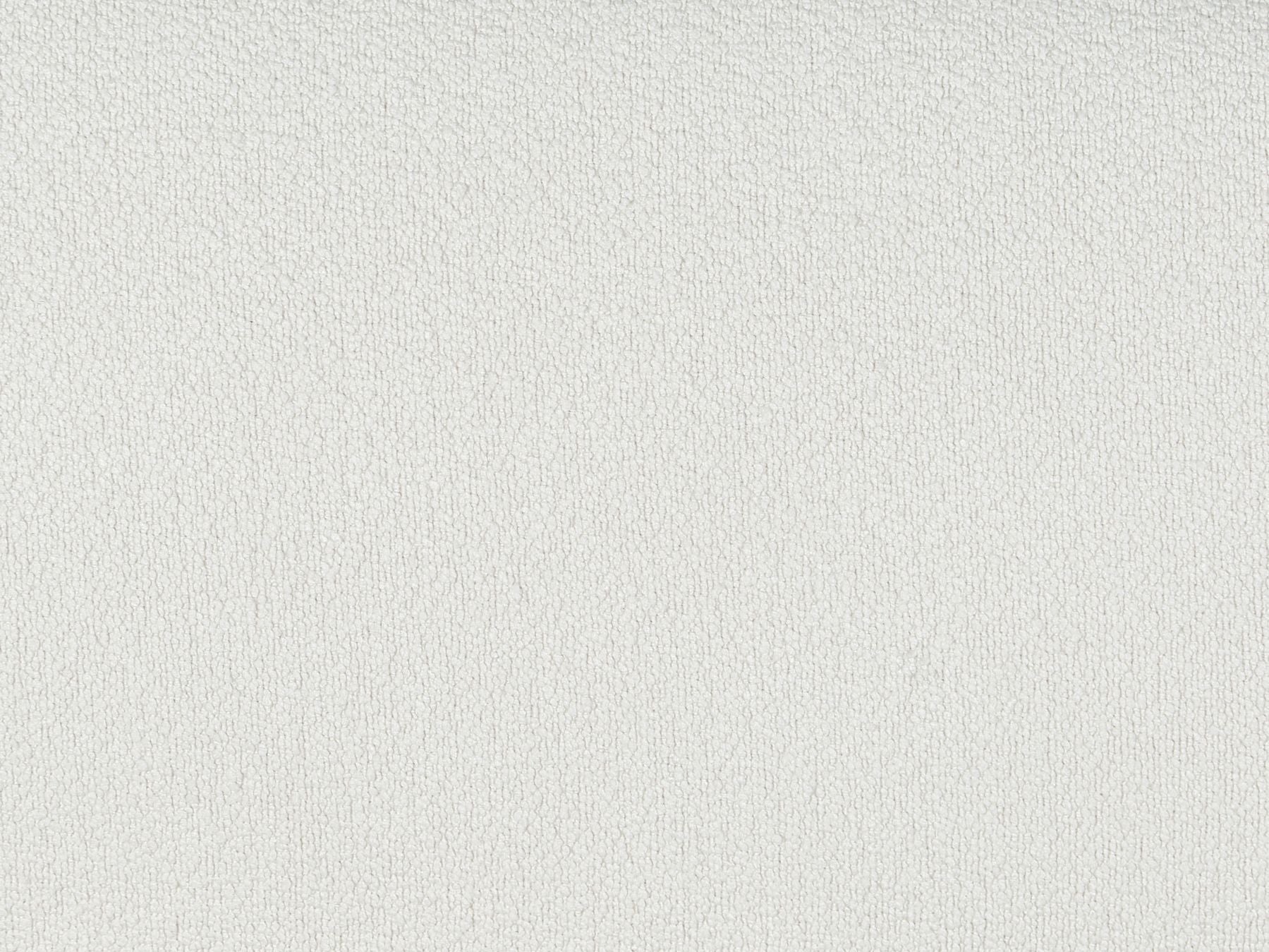 Corner Sofa HOLT Boucle White with Ottoman 3 Seater Left Hand