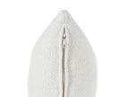 Left Hand Boucle Corner Sofa White HOLT