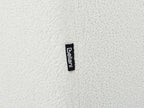 Left Hand Boucle Corner Sofa White HOLT