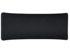 Corner Sofa IKAST Fabric Black 4 Seater Left Hand