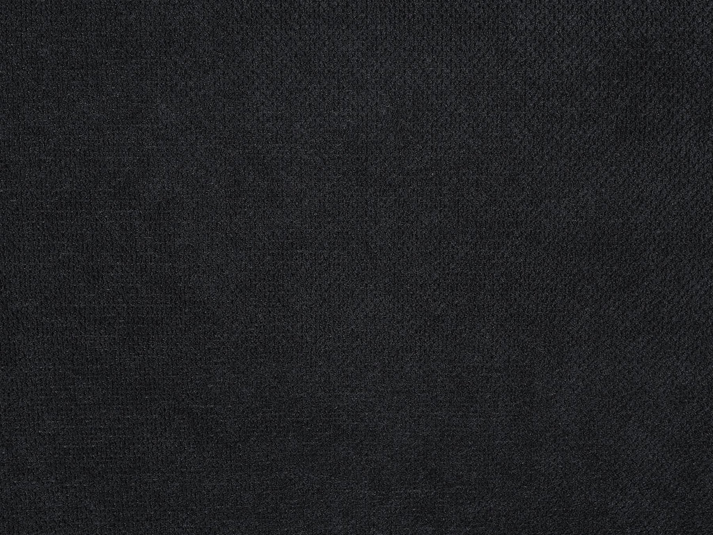 Corner Sofa IKAST Fabric Black 4 Seater Left Hand