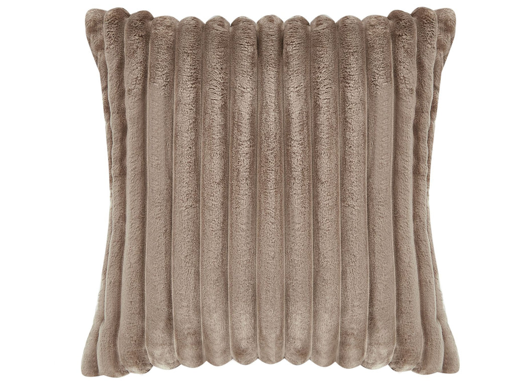 Corner Sofa Bed ABACKA Corduroy Light Brown with Storage 3 Seater Left Hand