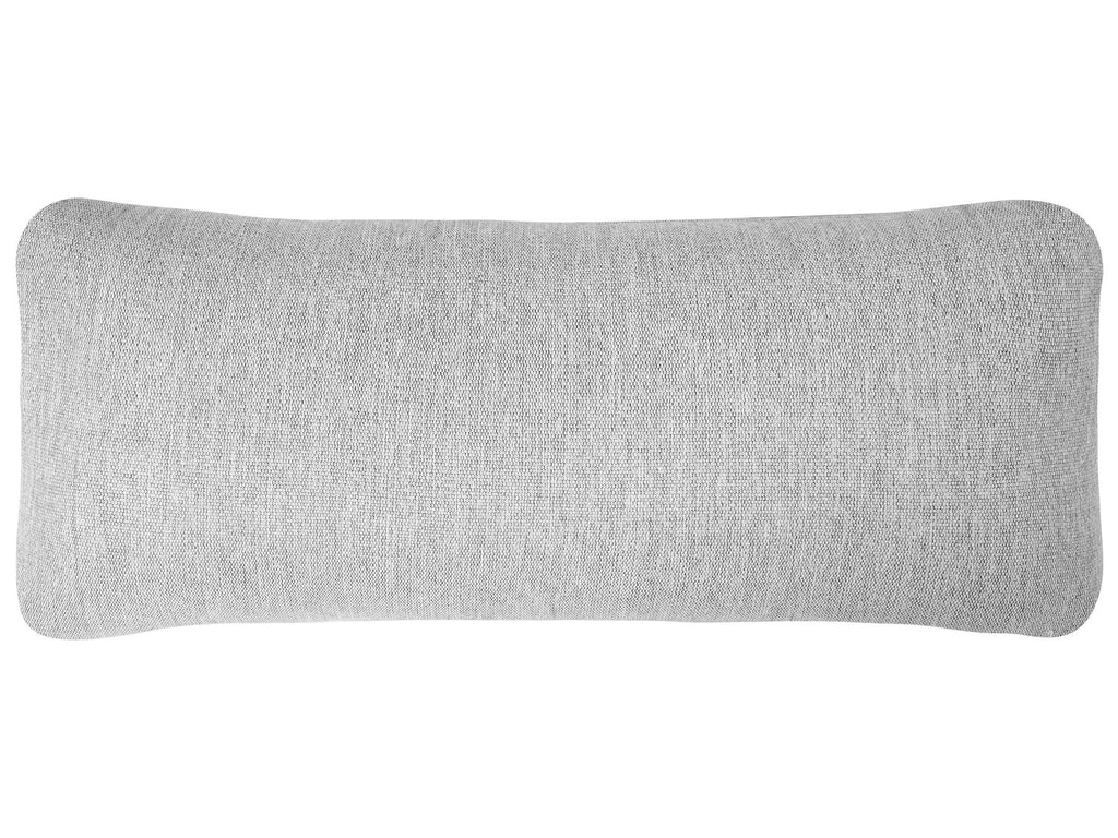 Corner Sofa IKAST Fabric Light Grey 4 Seater Right Hand