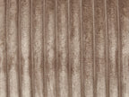 Corner Sofa Bed ABACKA Corduroy Light Brown with Storage 3 Seater Left Hand